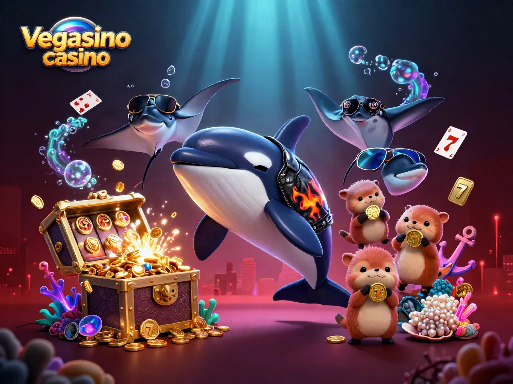 Experience the thrill of vegasino casino with vibrant characters and dynamic gambling elements.