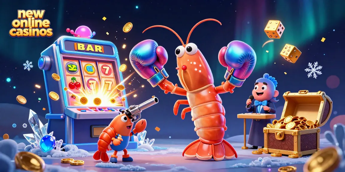 Experience the excitement of new online casinos with jackpots and vibrant game elements.