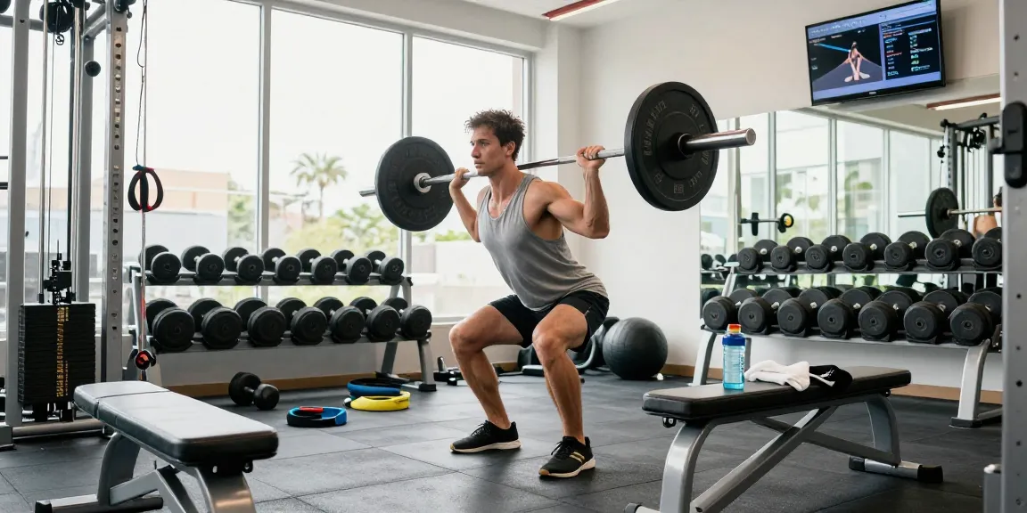 Anabolika Shop Deutschland Trainingsszene mit Athleten, die in einem modernen Fitnessstudio Kreuzheben durchführen und Stärke sowie Konzentration zeigen, umgeben von Fitnessgeräten.