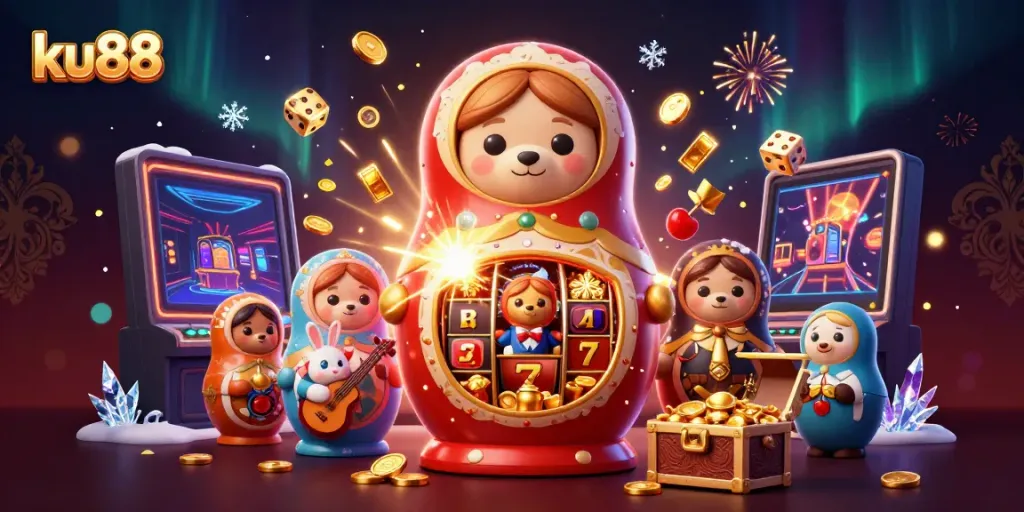 Experience the thrilling world of ku88 with vibrant casino characters and dynamic game elements.