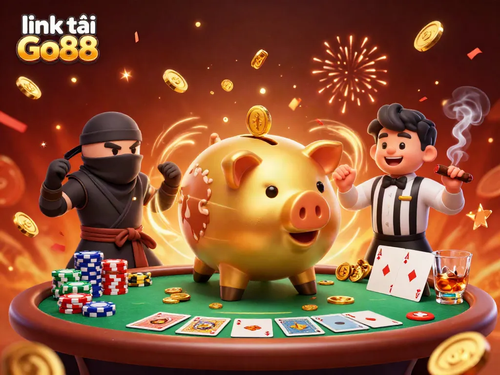 Experience the thrill with link tải Go88 featuring dynamic 3D casino characters.