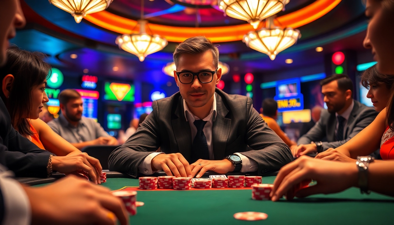 Erleben Sie casinospielen im besten Licht, mit lebendiger Atmosphäre und engagierten Spielern.