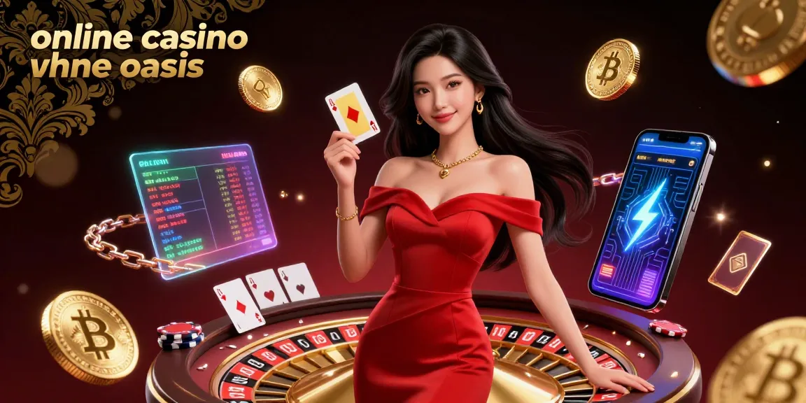 Play exciting games in an online casino ohne oasis with vibrant lighting and dynamic crypto elements.