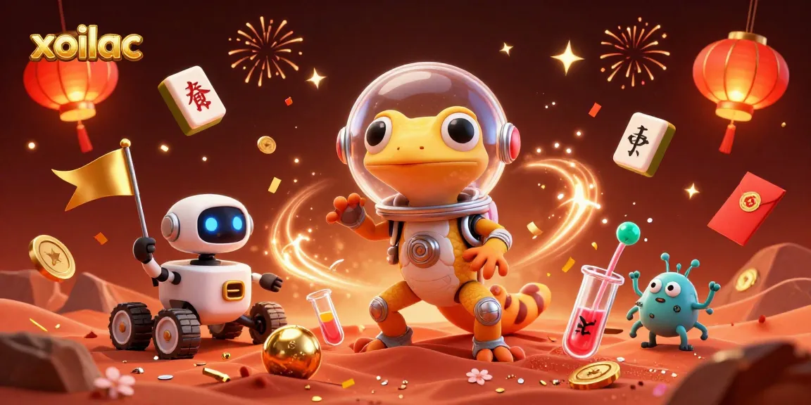 Experience exciting wins on xoilac with vibrant 3D casino illustration conveying energy and fun.